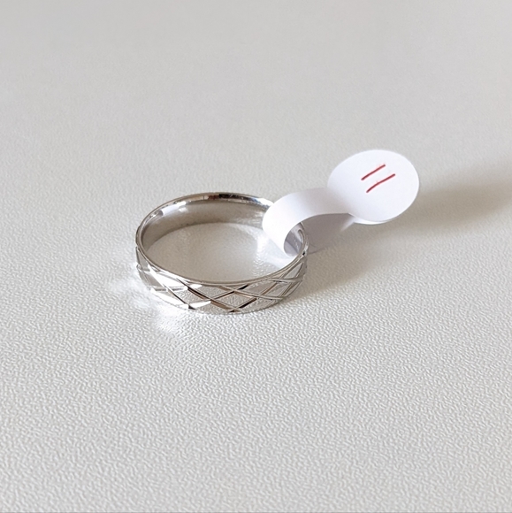 Sterling Silver Men\'s Band Ring